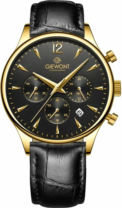 Orë dore për meshkuj Giewont, e zezë dhe e artë