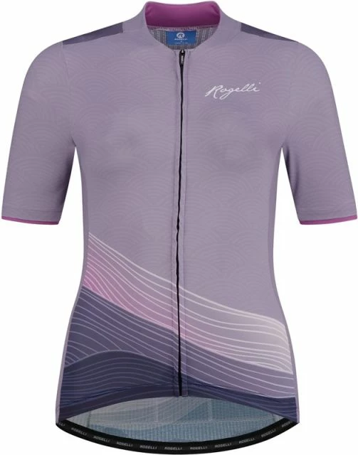 Maicë sportive Rogelli për femra, vjollcë-rozë