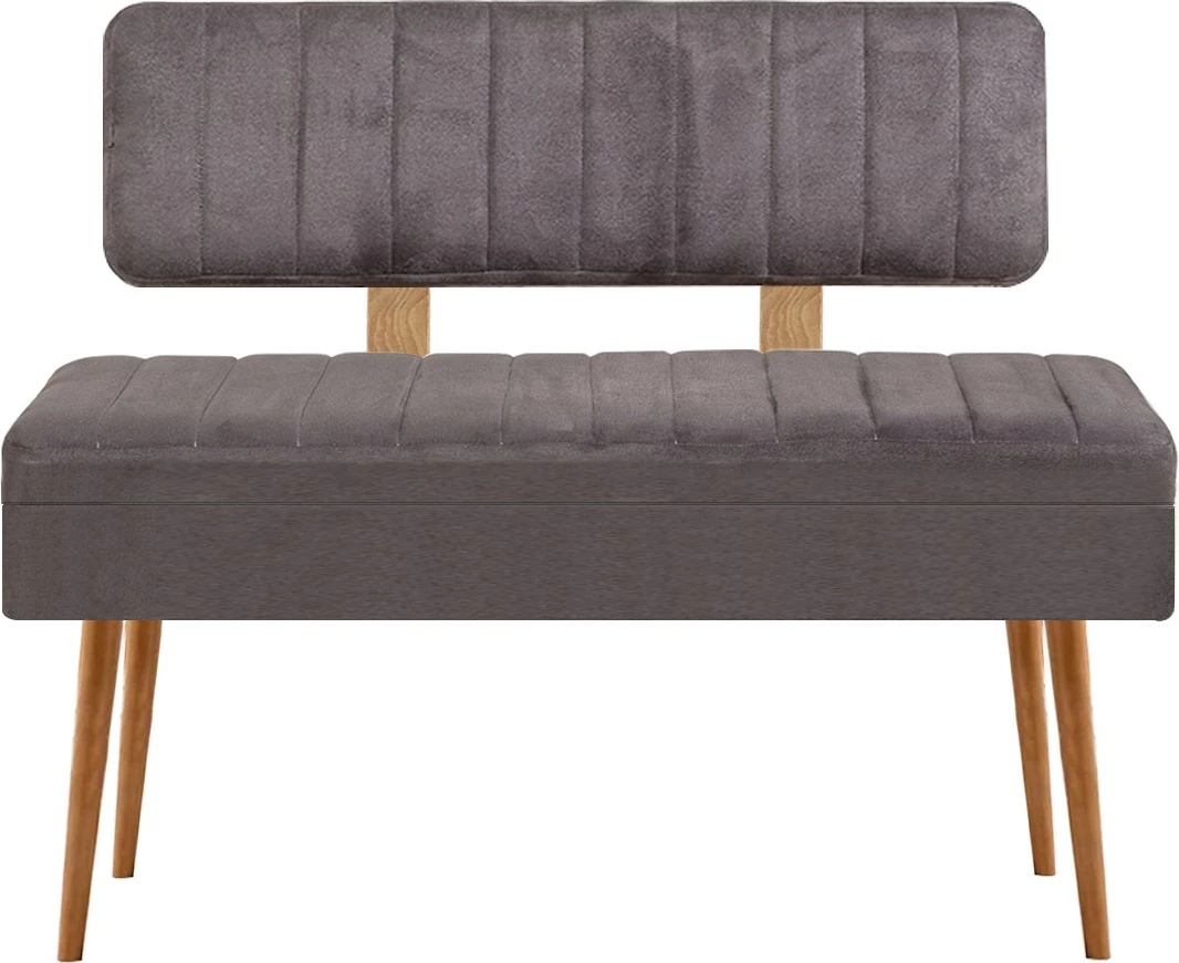 Tavolinë me karrige, set 5 pjesësh, zgjatshme, Hanah Home Vina 0701-4, anthracite, atlantic