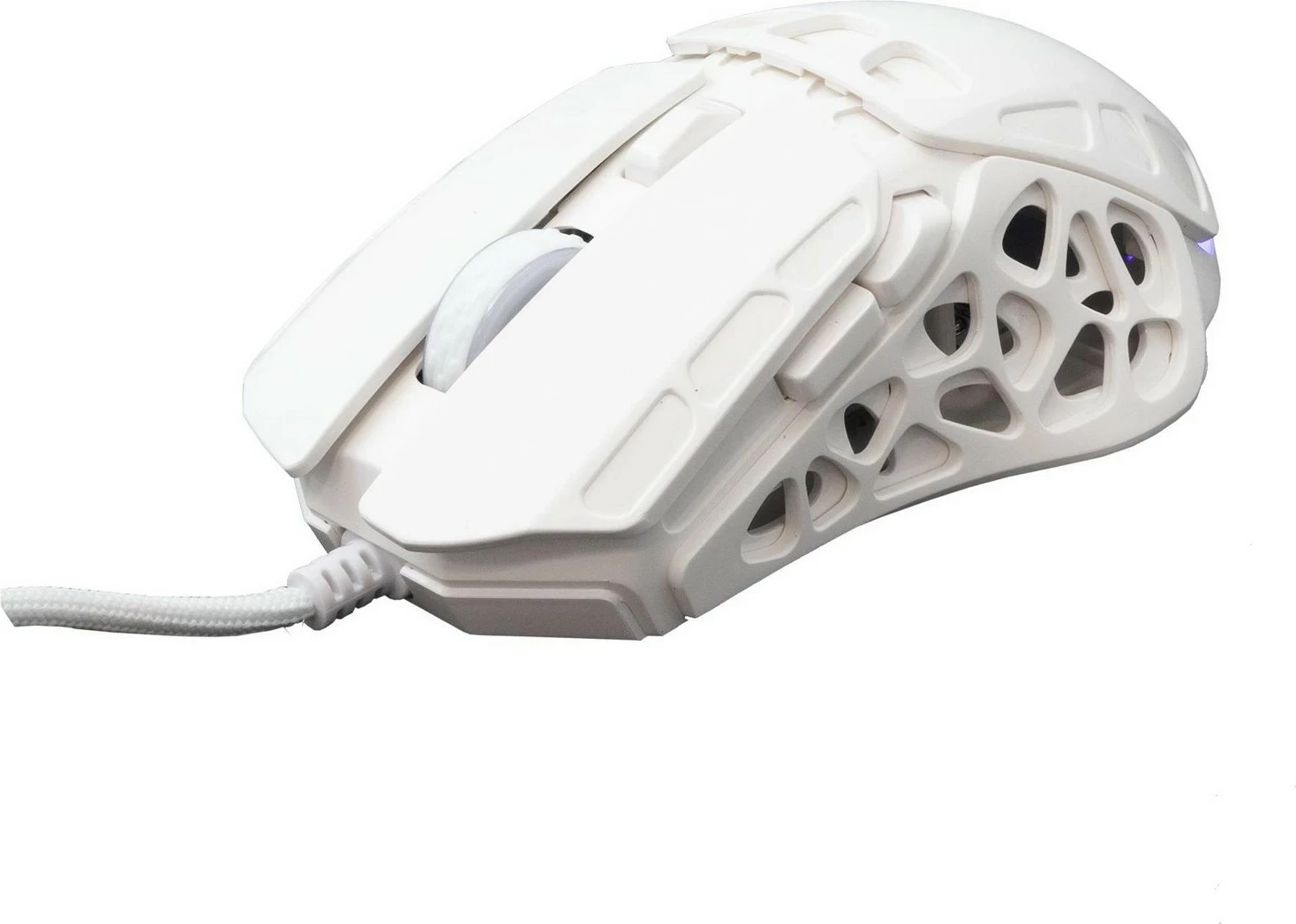 Maus gaming White Shark Ector GM-5016, 12400 DPI, RGB, i bardhë