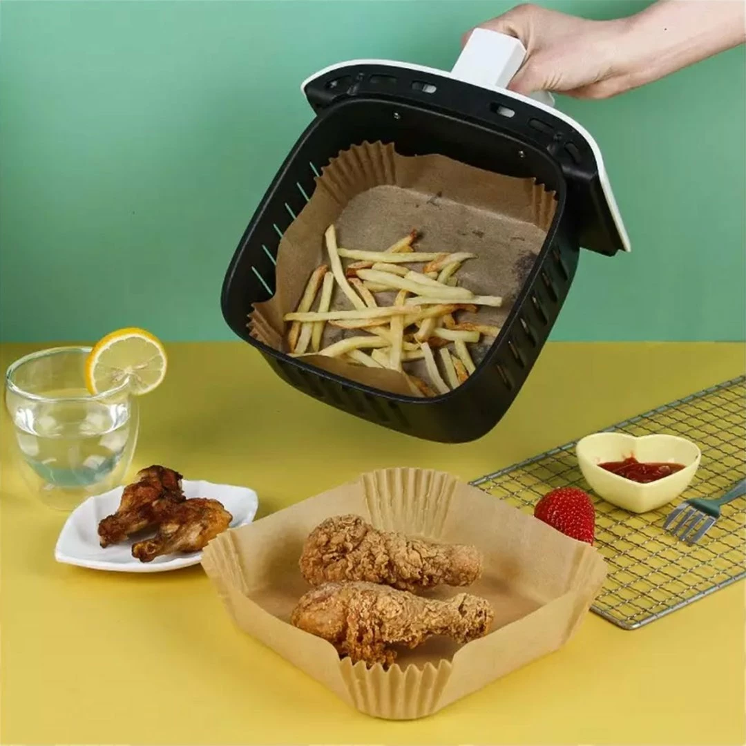 Insert letre pergamene për air fryer Klausberg KB-7781 16x16cm 100 copë