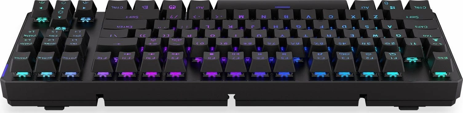 Tastierë mekanike wireless, Endorfy Thock TKL Wireless Red EY5A080, Kailh Box Red, RGB, US (TKL 80%), set me Maus GEM Plus (e zezë)