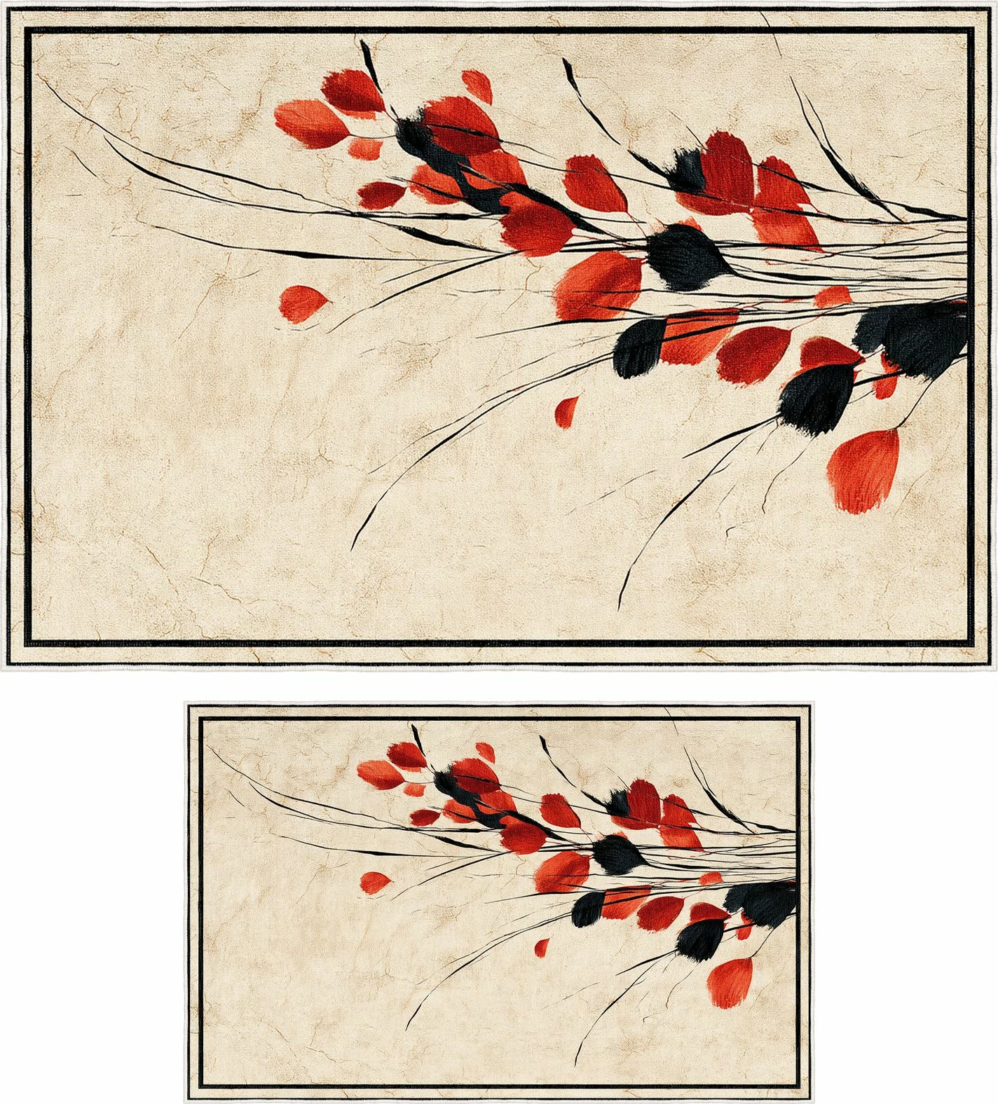 Set tapetash për banjo, 2 copë, Mijolnir, Asr03, bezhë