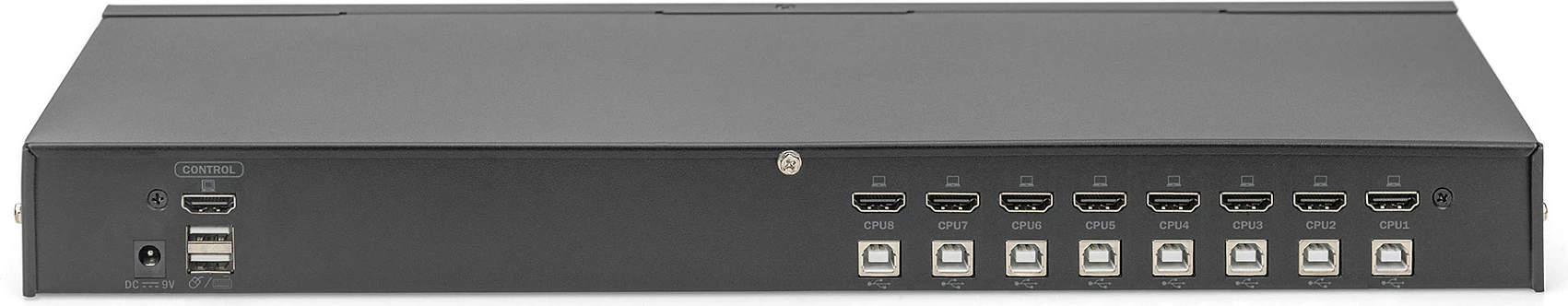Switch KVM Digitus Desktop 8-Port HDMI, 4K UHD, Single View, USB, i zi