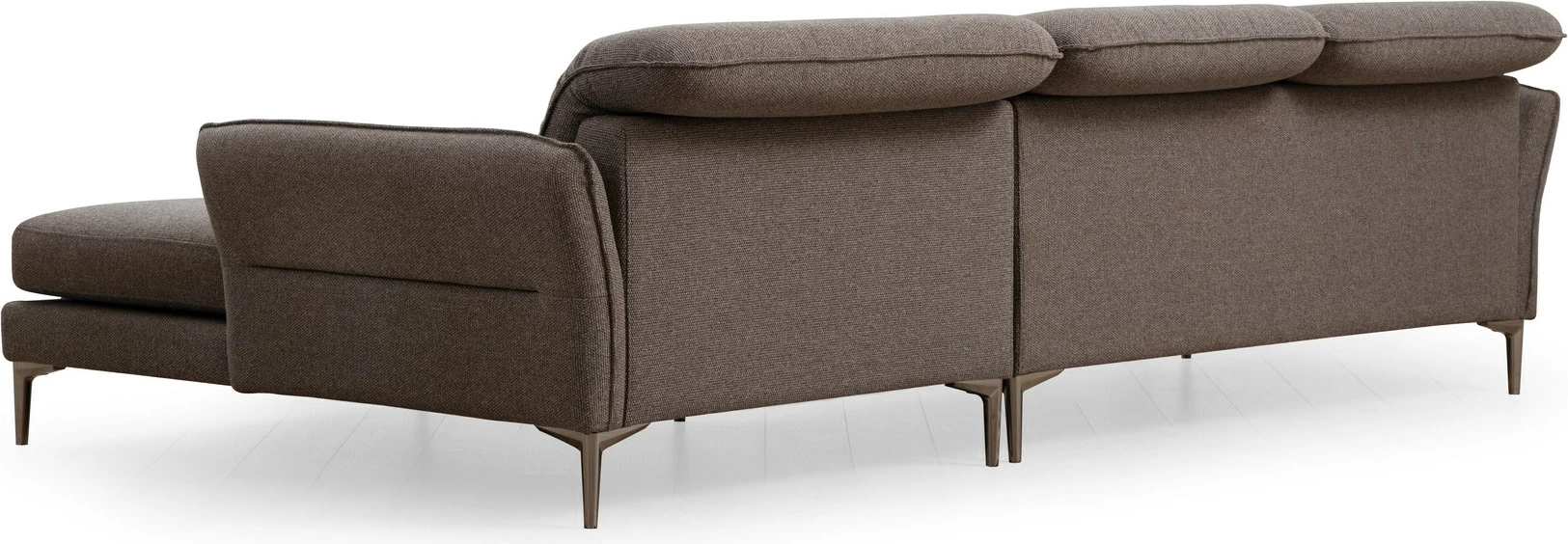 Këndare Atelier del Sofa, këndore e djathtë, ngjyrë gri