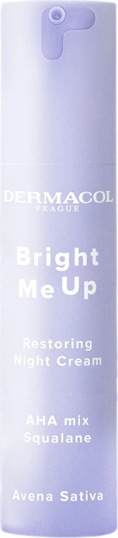 Krem nate për fytyrë Dermacol Bright Me Up për femra, 50ml