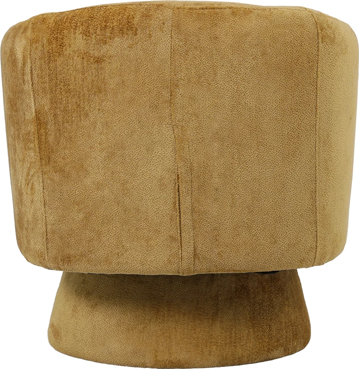 Kreslo rrotulluese, ngjyrë mjaltë, 78x81x77cm