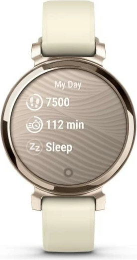Smartwatch Garmin Lily 2, ekran me prekje, GPS, 5 ditë bateri, krem