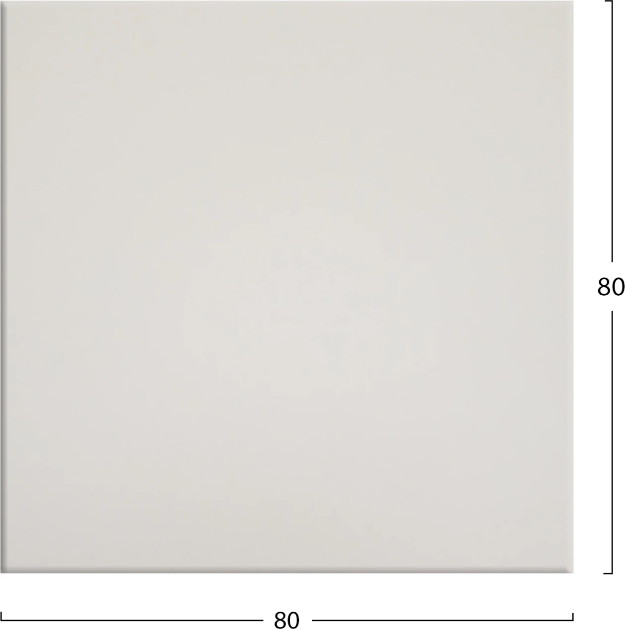 Sipërfaqe tavoline Werzalit, ngjyrë e bardhë, FH5231.02, 80x80x3.5 cm
