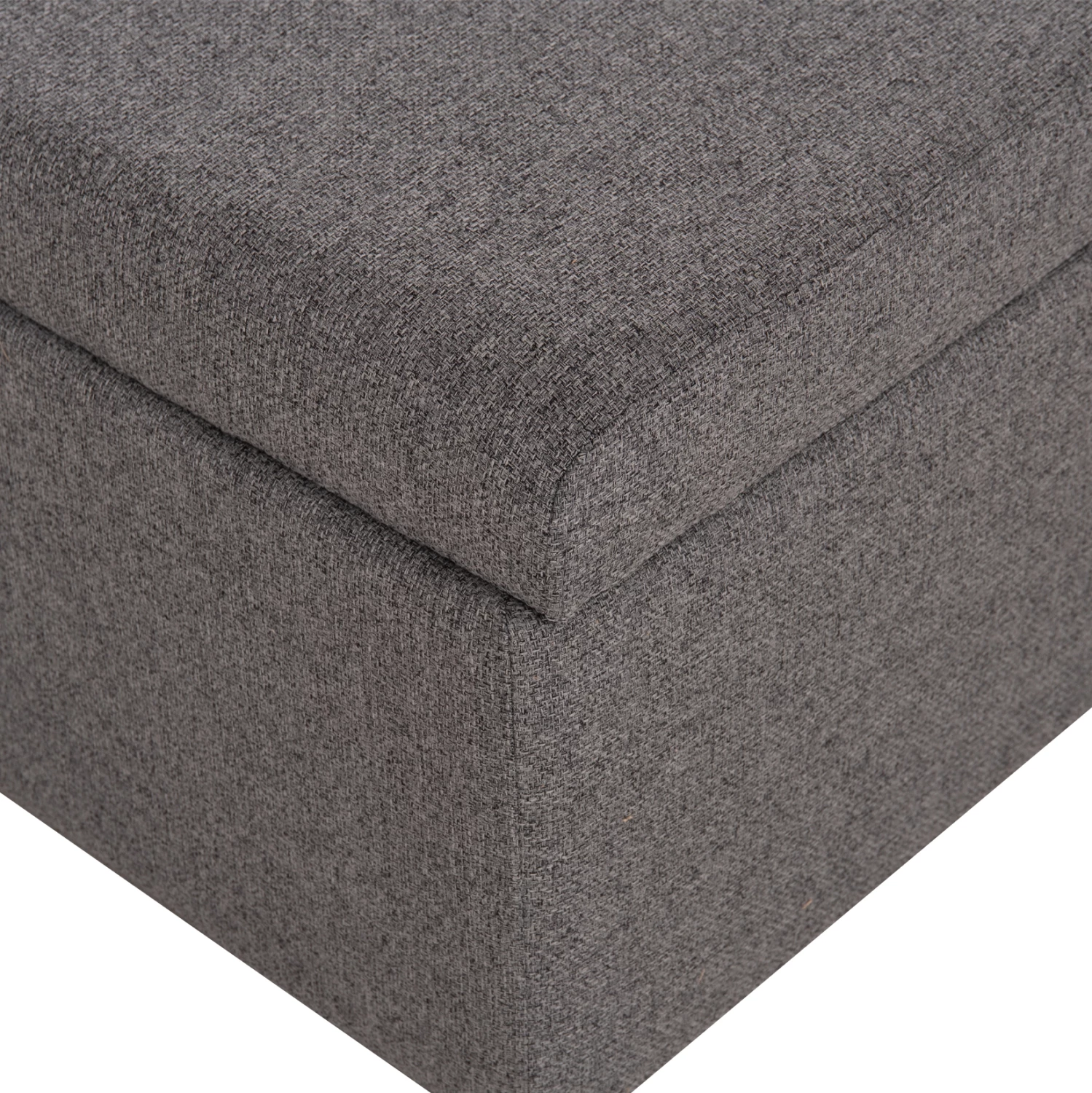 Stool me shtrat palosës dhe dyshek INGE, material gri, 166x75x40cm