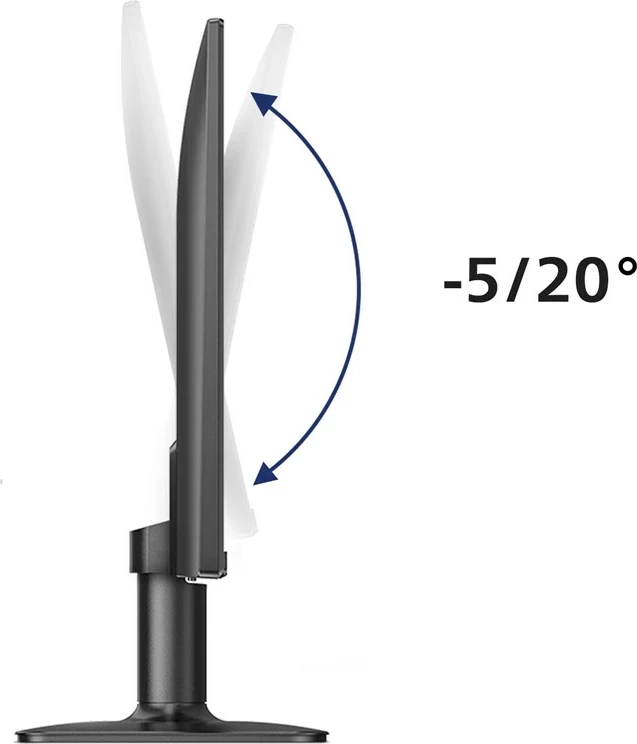 Monitor Philips 24E2N1110/00, 23.8", Full HD, LCD, Zi