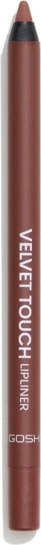 Laps për buzë Gosh Velvet Touch Lip Liner Waterproof 012 Raisin për femra 1.2g