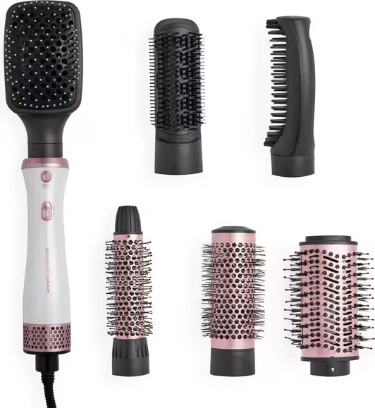 Revolution Haircare Mega Blow Out Hot Air Brush Set 6-In-1