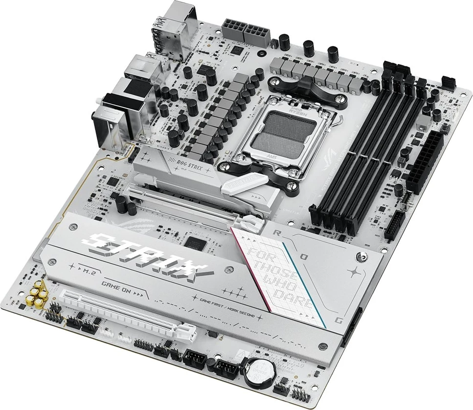 Pllakë amë ASUS ROG STRIX B850-A GAMING WIFI, Socket AM5, ATX, Bardhë