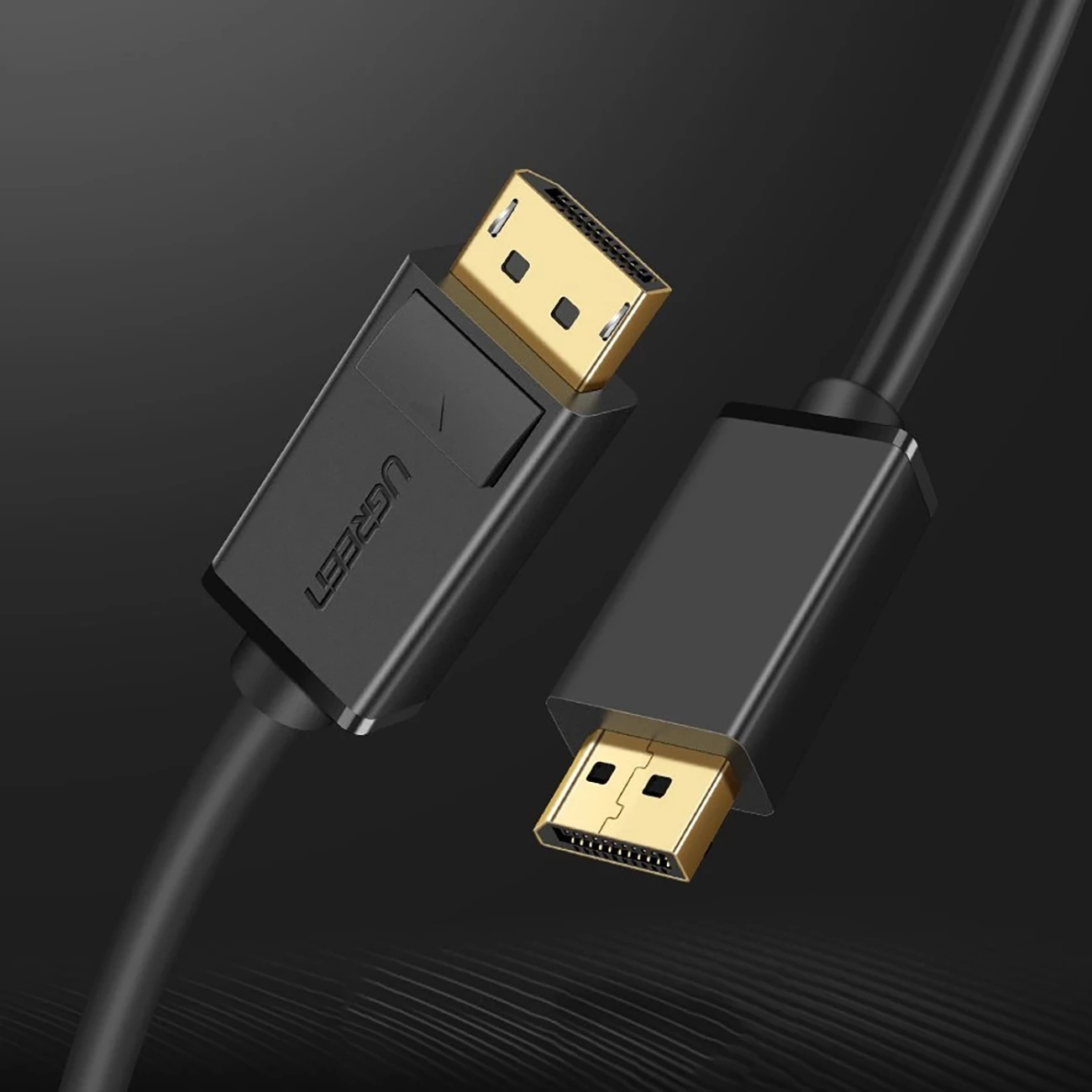 Kabllo DisplayPort Ugreen DP102 10212, 3m, 4K, e zezë