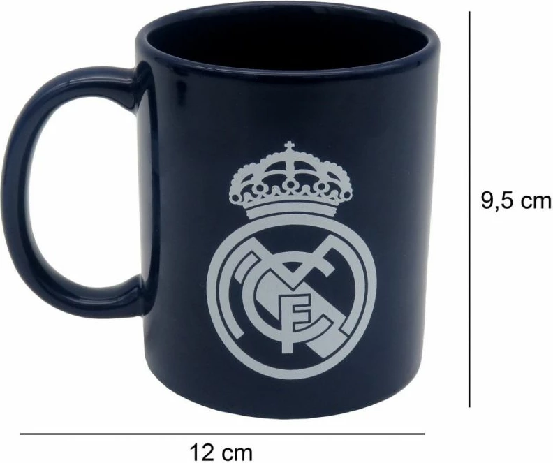 Filxhan qeramike Real Madrid MG92-07RM, navy, në kuti dhurate [Ngjyra: Blu marin]