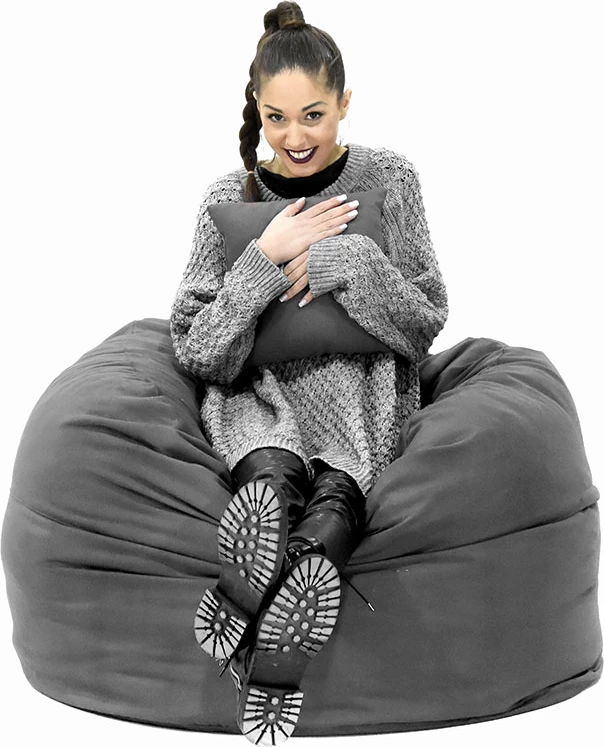 Qese ulëse Puko, material tekstili, ngjyrë antracit, D95