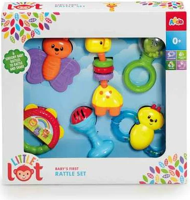 Little Lot Baby's First Rattle Set