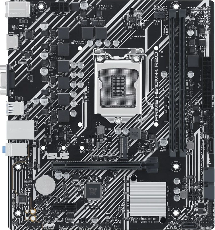 Pllakë amë Asus Prime H510M-K K R2.0, micro ATX, LGA 1200,  Intel H470, 