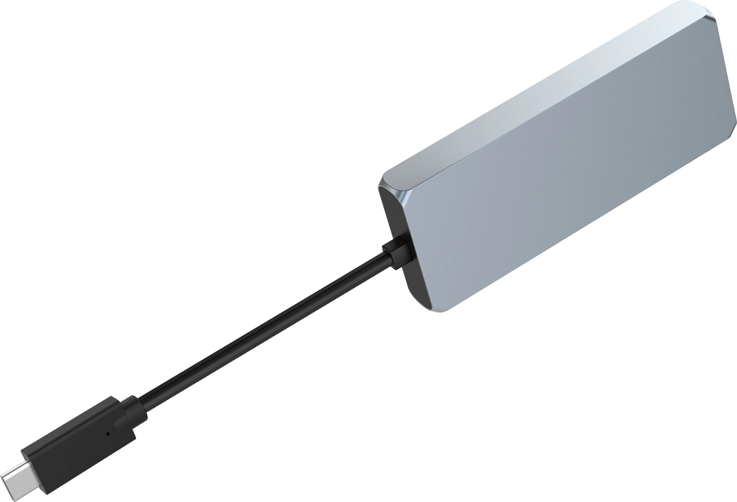 Dock Conceptronic 6-në-1 USB-C në HDMI/USB-A/GbE/AUX, 18cm, gri