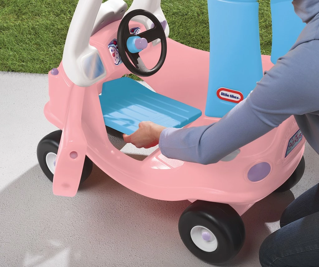Makinë lodër shtytëse Little Tikes Cozy Coupe Princess 614798, 82×44×82 cm, rozë