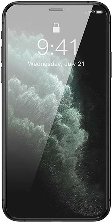 Xham i temperuar Baseus Crystal 0.3mm për iPhone X/XS, 2 copë, Transparent