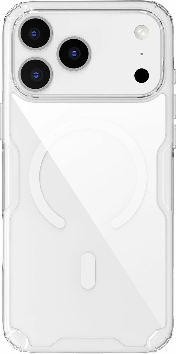 Mbështjellës Nillkin Nature TPU Pro Magnetic për iPhone 17 Pro Max, Transparent