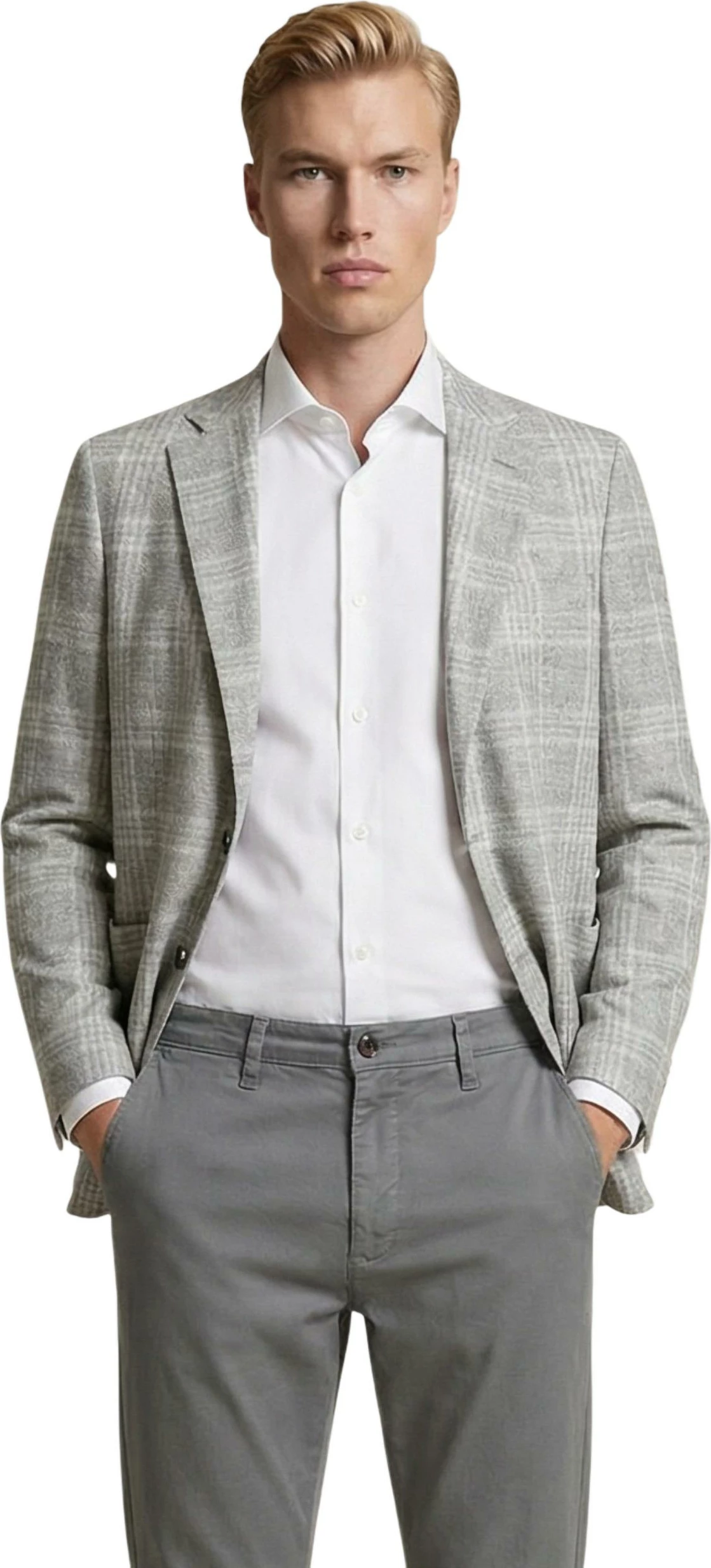 Blazer për meshkuj YOS Apamilcare262GG-16, bezhë [Madhësia: L]