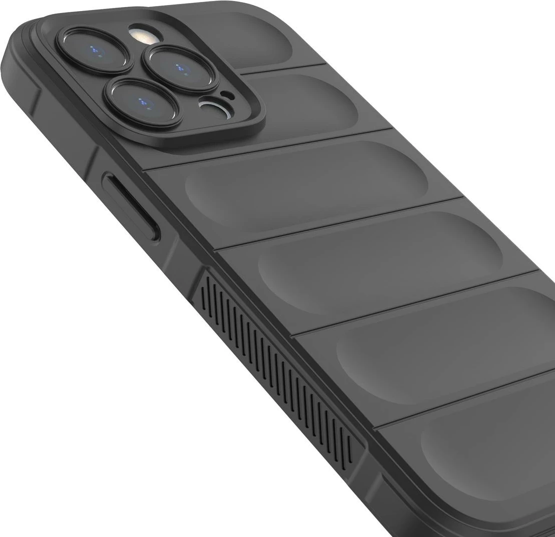 Mbështjellës Hurtel Magic Shield Case për iPhone 13 Pro Max, TPU, Blu e çelët