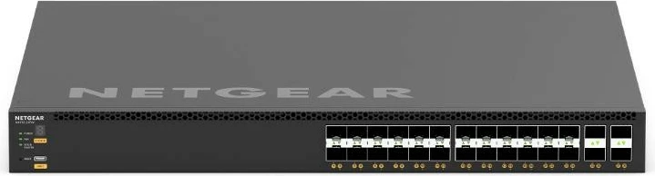 Switch i menaxhuar Netgear XSM4328FV M4350-24F4V, 24xSFP+ 10G, 4xSFP28 25G, për rack