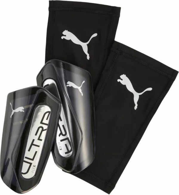 Mbrojtëse për futboll Puma, uniseks, të zeza