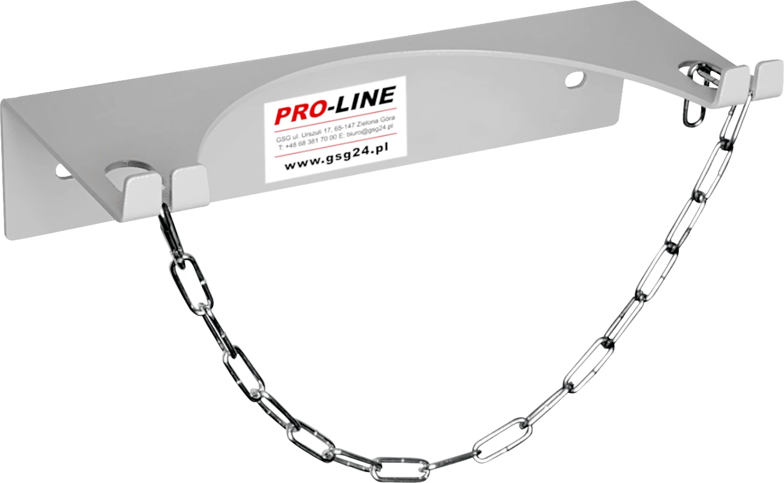 Mbajtëse muri për bombolë gazi Pro-Line 1013439, për diametër deri 250 mm, gri