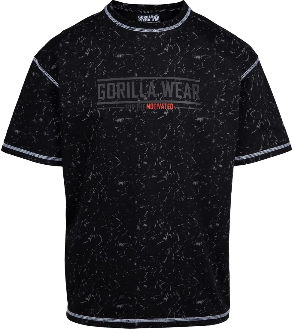 Saginaw Oversized T-Shirt - Washed Black [Madhësia: XL]