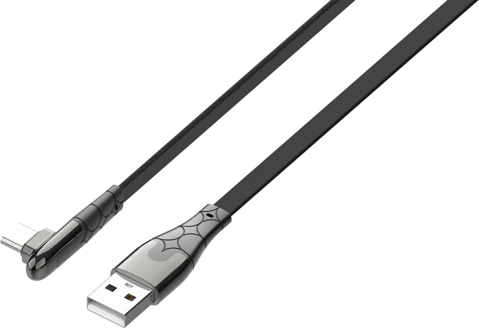 Kabllo e karikimit Ldnio 90 Angle 2.4A USB3.0 Data Cable