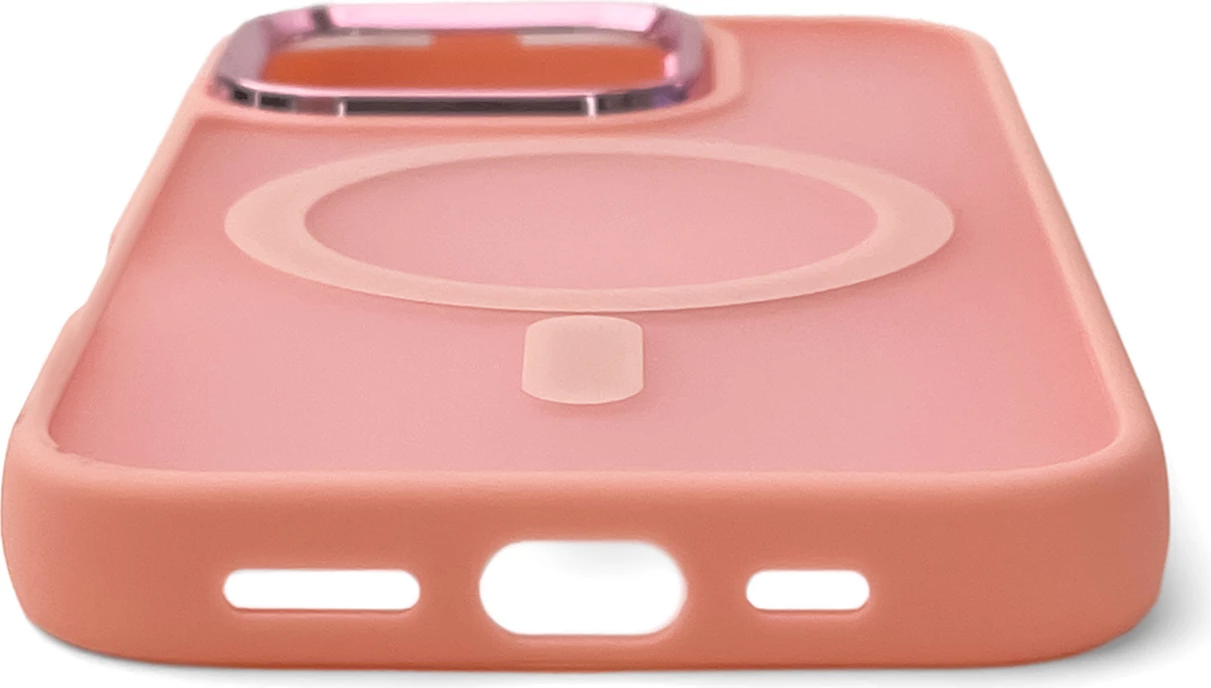 Mbështjellës Hurtel Fashion Case MagSafe për iPhone 16 Pro, rozë