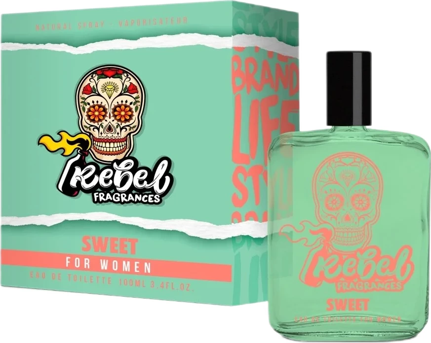 Eau de Toilette për femra Rebel Sweet 100ml