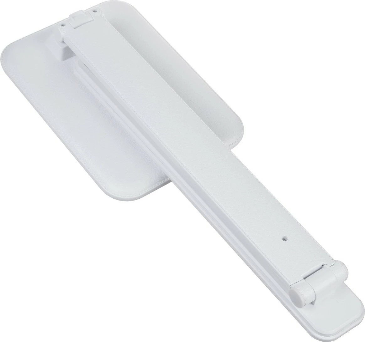 Lampë tavoline LED Maclean MCE616W, 9W, me karikues wireless Qi, E bardhë