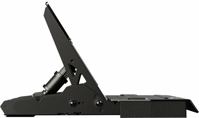 Set pedalesh sim racing MOZA SR-P RS11, USB për PC, sensori presioni 100 kg, 16-bit encoder, 2 pedale (gaz + frena), e zezë/gri