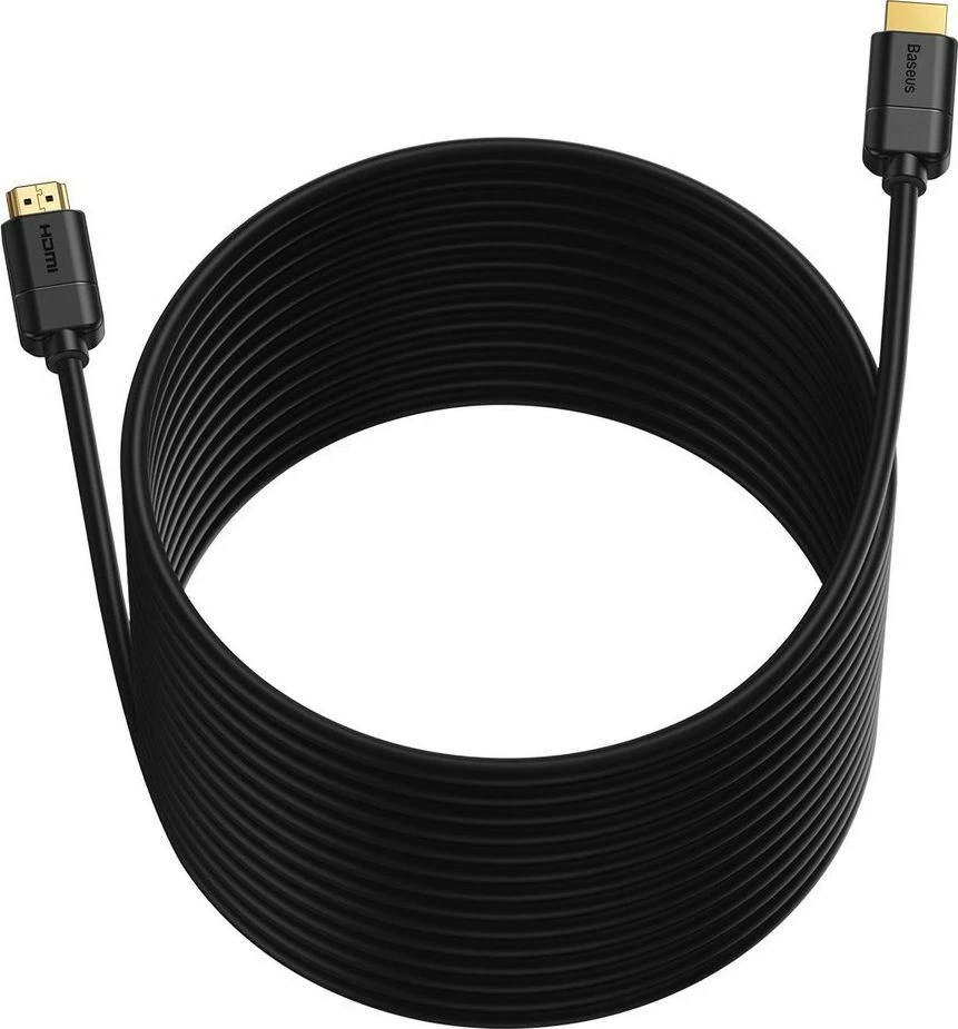 Kabllo HDMI Baseus BSU1578BLK 5 m 4K@30Hz HDR 18Gbps, e zezë