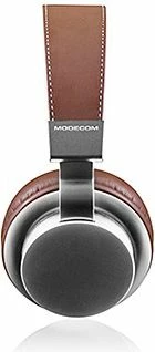 Kufje Modecom MC-1500 HF, 3.5mm, me mikrofon, kabllo e ndashme 1.3m, ngjyrë kafe