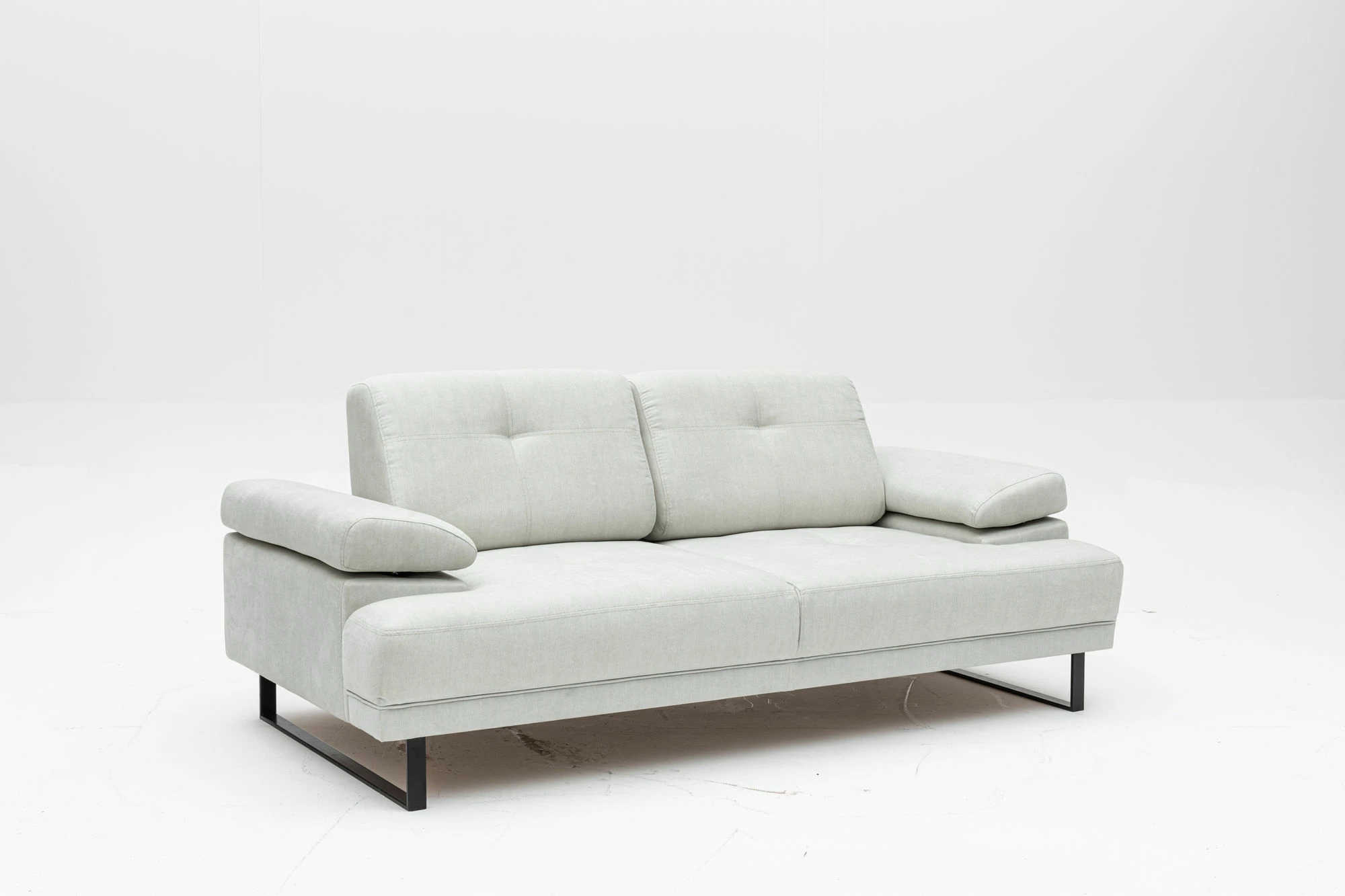 Divan-krevat dy ulëshe, Atelier del Sofa, Mustang, i bardhë