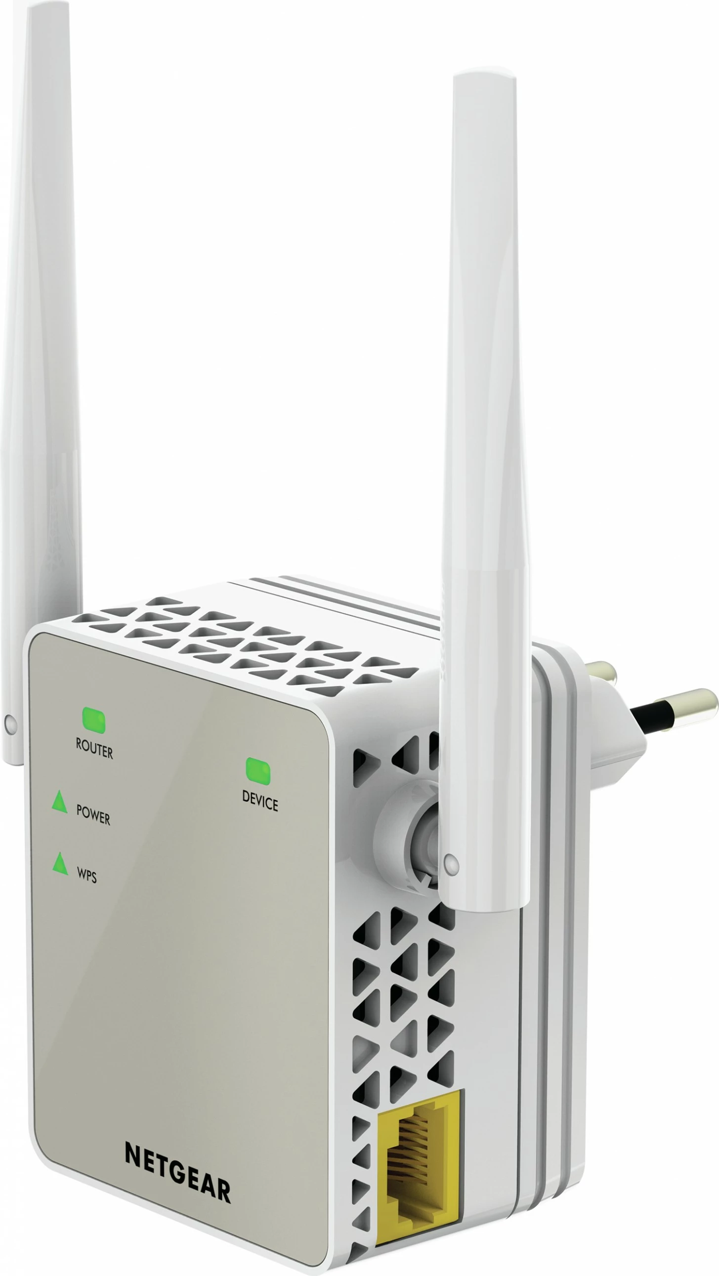WLAN repeater NETGEAR EX6120, 1200 Mbps, 2 antena, Wi-Fi 5, e bardhë