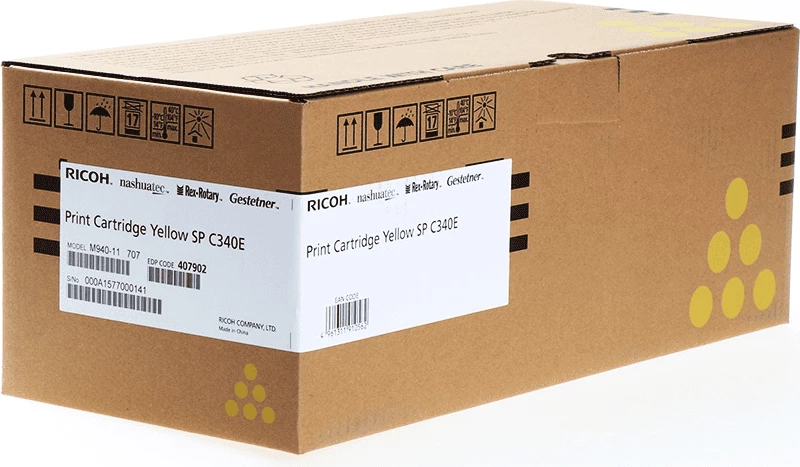 Toner, Ricoh, SP C340 (407902), rendiment 5000 faqe, i verdhë