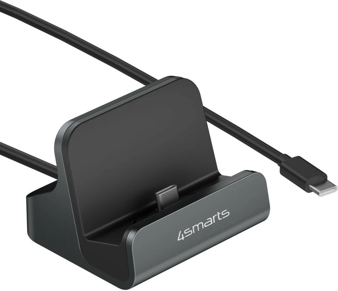 Dock karikimi 4smarts VoltDock USB-C 60W, gri