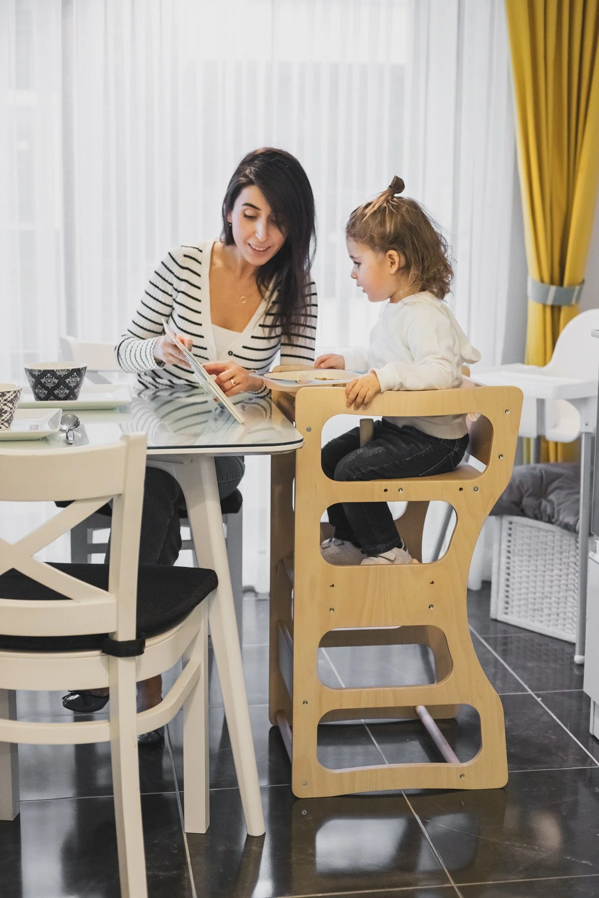 Kullë edukative Skye Decor, natyrale, Twinn