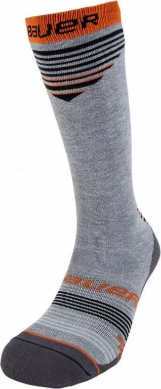 Çorape të gjata hokeji për meshkuj Bauer, gri