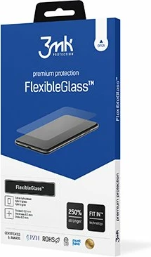 Xham hibrid mbrojtës 3MK FlexibleGlass 12322 për Realme X50 Pro, full screen
