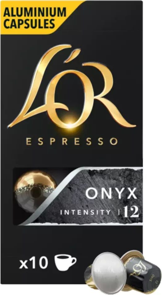 Kapsula Kafeje L'OR Espresso Onyx, 10 copë