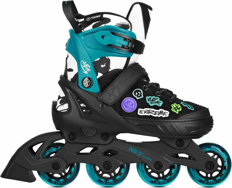 Rollera Nils Extreme NA2053A VIBE, turquoise, M (37-40)