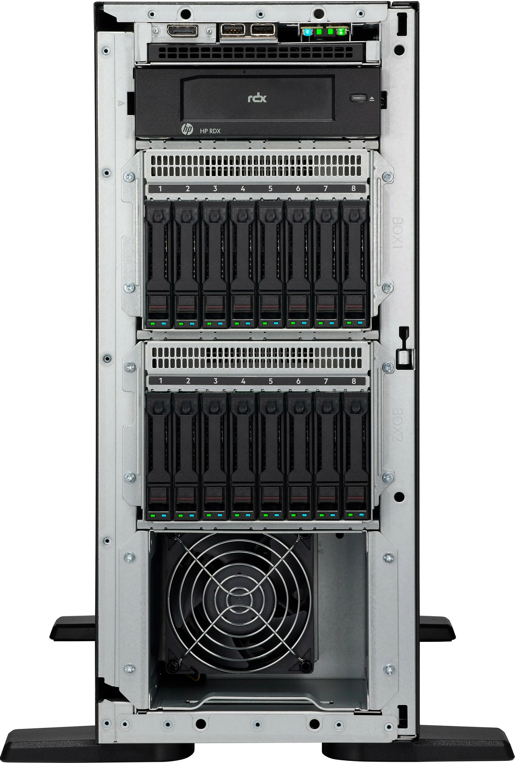 Server HPE ProLiant ML110 Gen11, Intel Xeon 4510 12-Core, 64GB DDR5, 2x480GB SSD, Tower